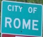 Westbound into Rome