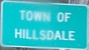Entering Hillsdale NB