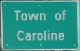 EB into Town of Caroline (first time)