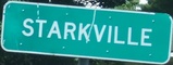 Southbound into Starkville