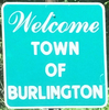 WB into Town of Burlington