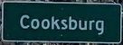 WB into Cooksburg