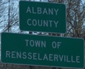 Entering Rensselaerville southbound