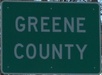 Entering Greene County southbound