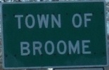 Entering town of Broome southbound