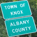 Entering Knox northbound