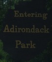 Entering Adirondack Park WB