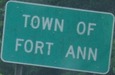 Entering Town of Fort Ann WB