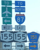 I-87 Exit 3 ramp