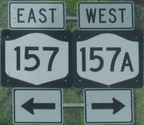 NY 157A eastern terminus