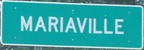Entering Mariaville eastbound