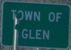 Westbound into Town of Glen
