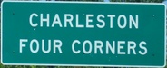Northbound into Charleston Four Corners