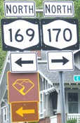 NY 170 southern terminus, Little Falls