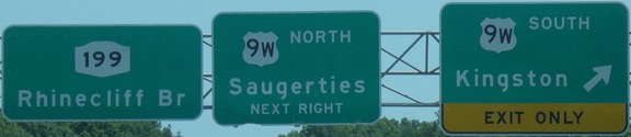 Western terminus at US 209/US 9W