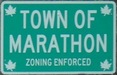 EB into Town of Marathon
