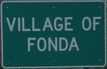 Southbound into Fonda