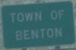 Entering Benton eastbound