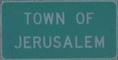 Entering Jerusalem eastbound