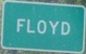 Entering Floyd eastbound