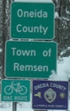 WB into Oneida County, Town of Remsen