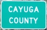 Entering Cayuga County westbound
