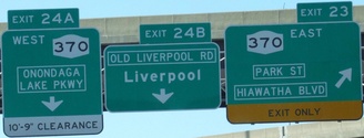 I-81 Exit 23 Syracuse