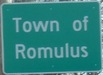 SB into Town of Romulus
