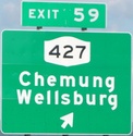 NY 17/I-86 Exit 59