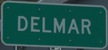 Entering Delmar eastbound