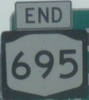 Southern end NY 695