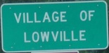 SB into Village of Lowville