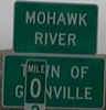 Entering Glenville westbound