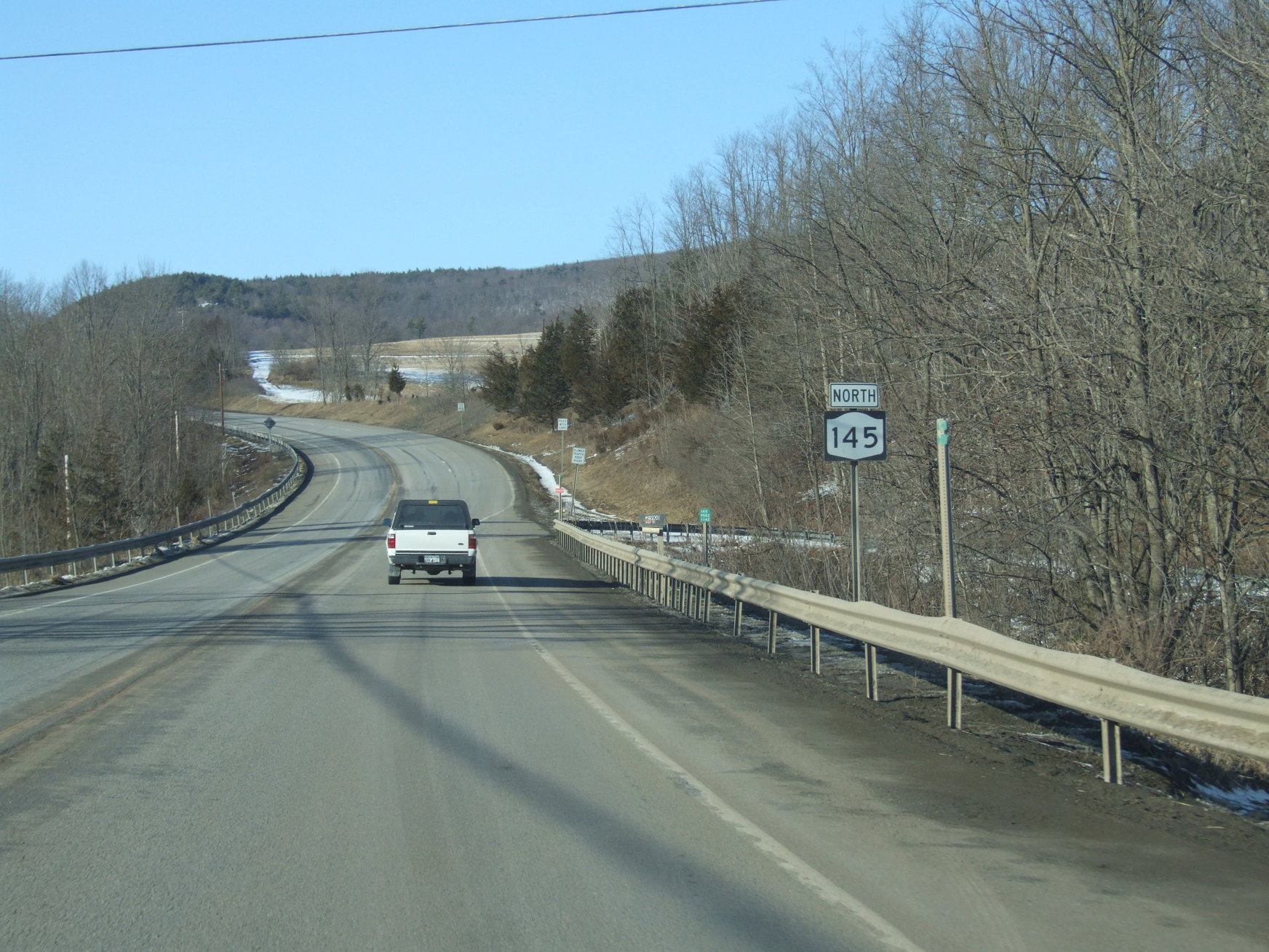 Middleburgh to Cobleskill, New York February 21, 2009
