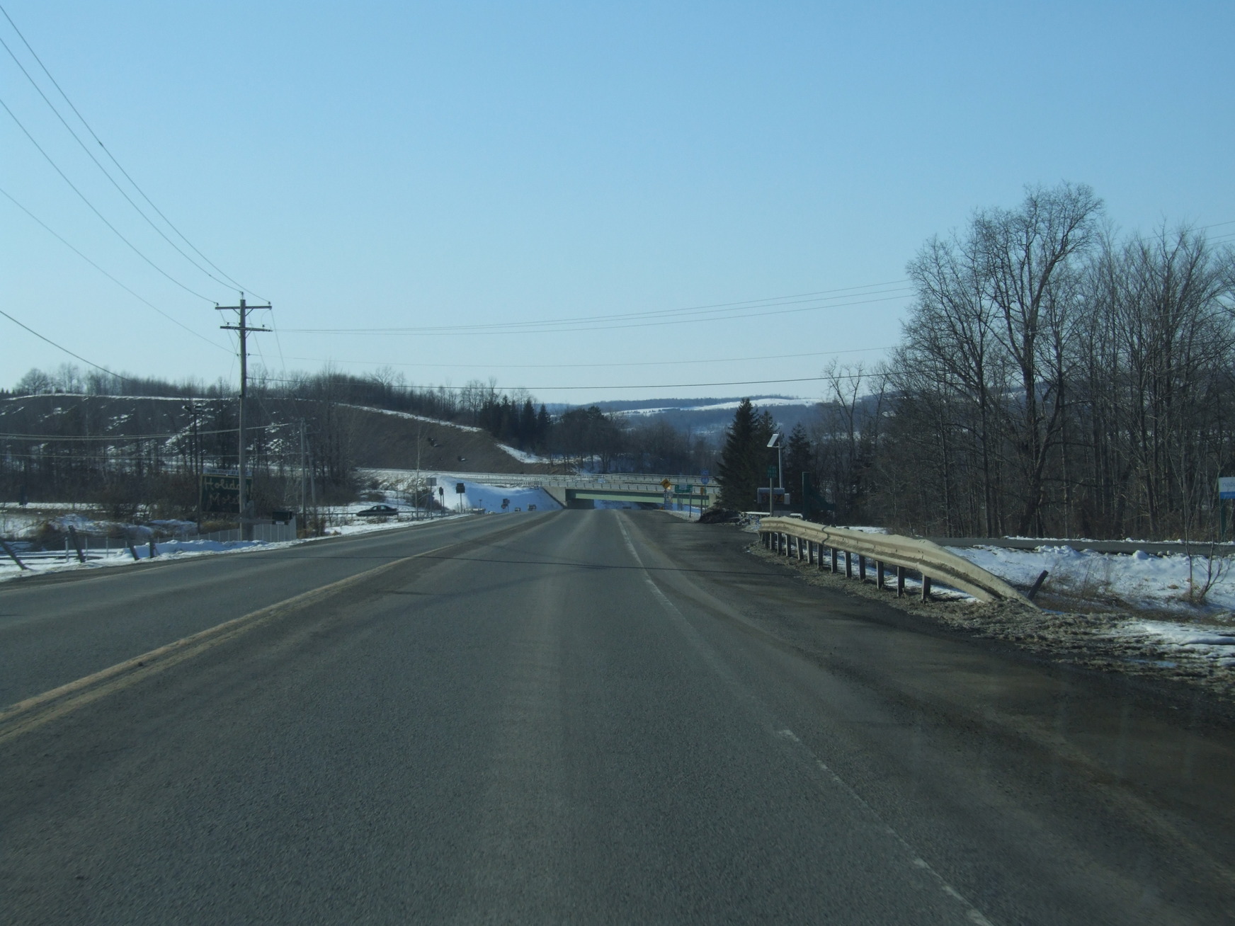 Middleburgh to Cobleskill, New York February 21, 2009