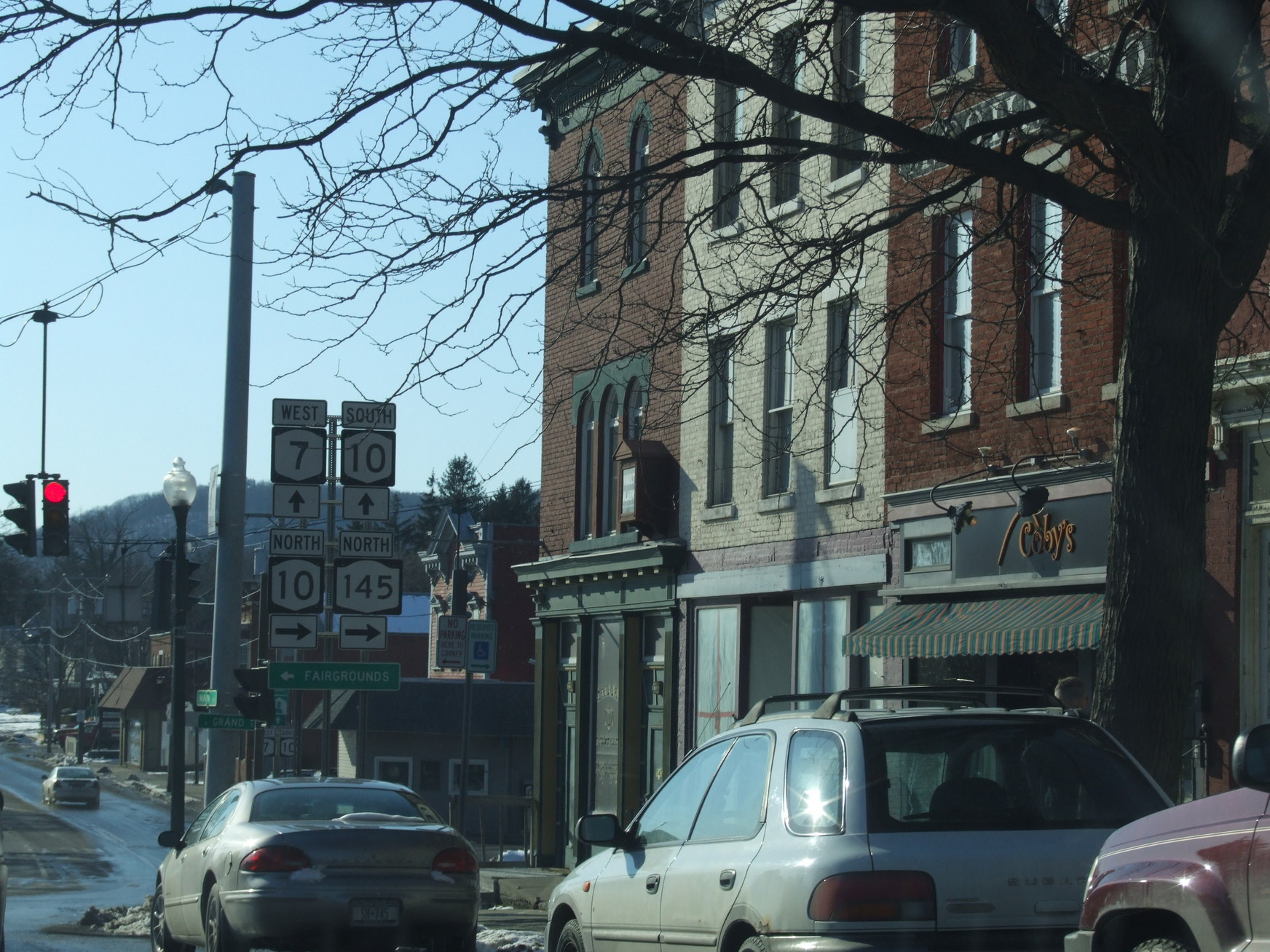 Middleburgh to Cobleskill, New York February 21, 2009