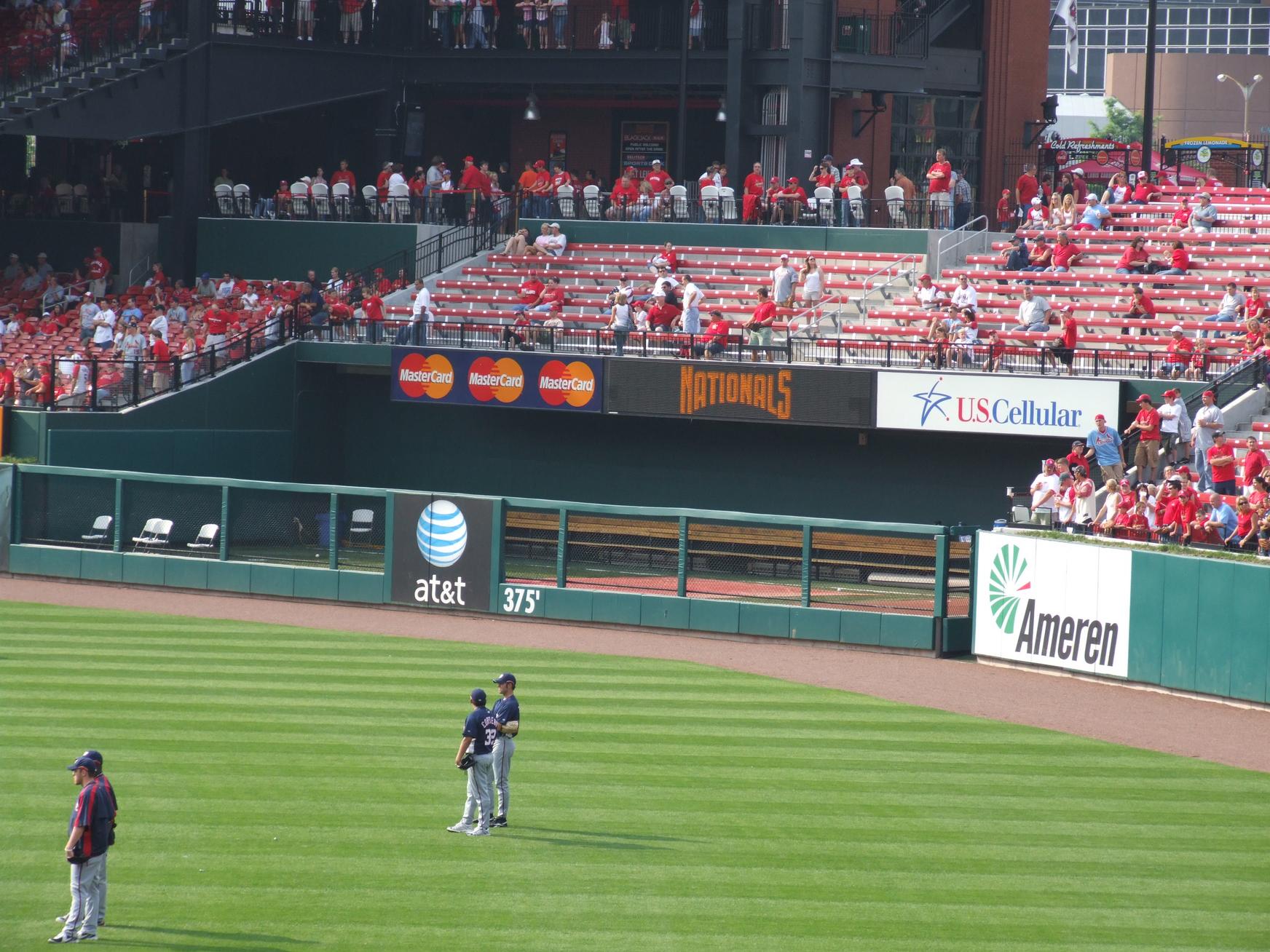 Washington Nationals vs. St. Louis Cardinals, New Busch Stadium, St