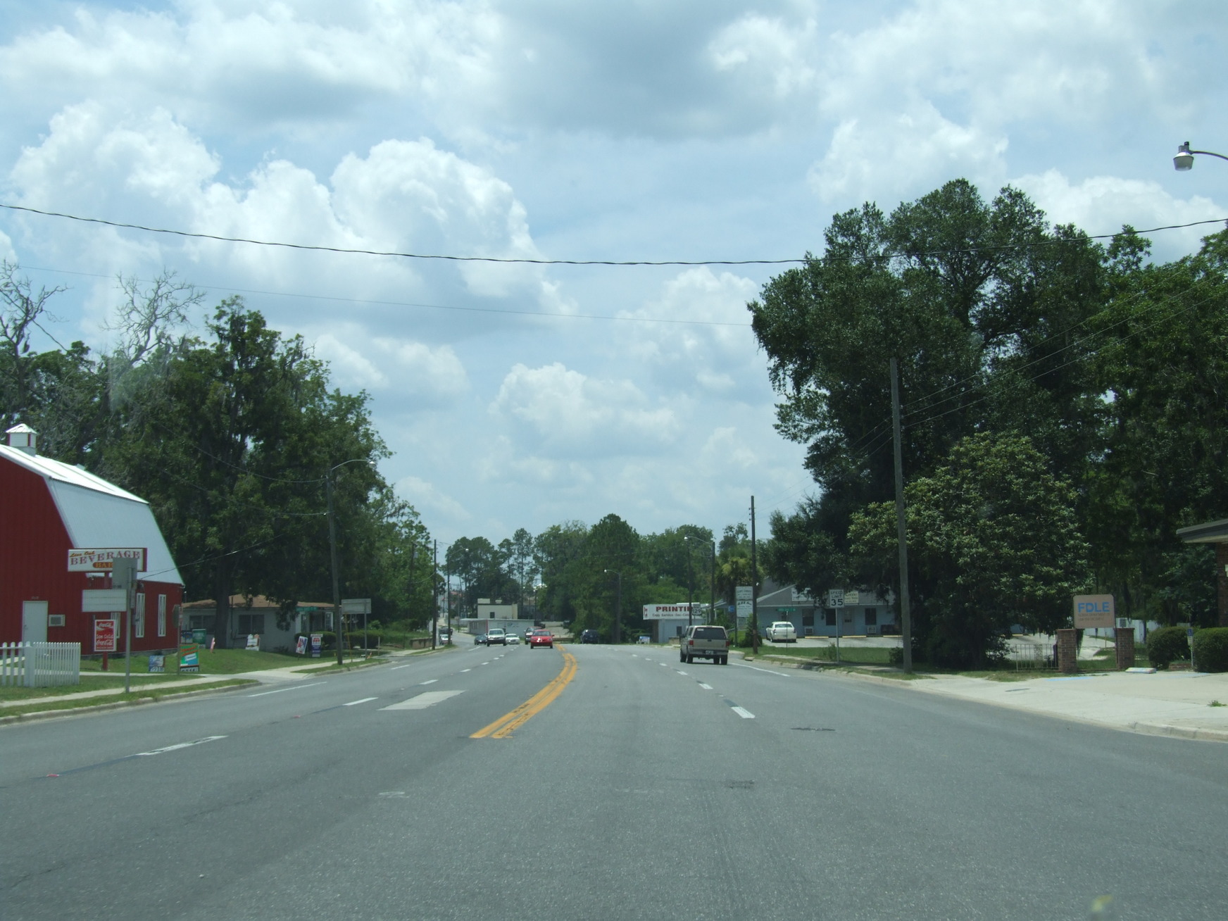 Ride from Dothan, Alabama, to Naples, Florida July 19, 2007