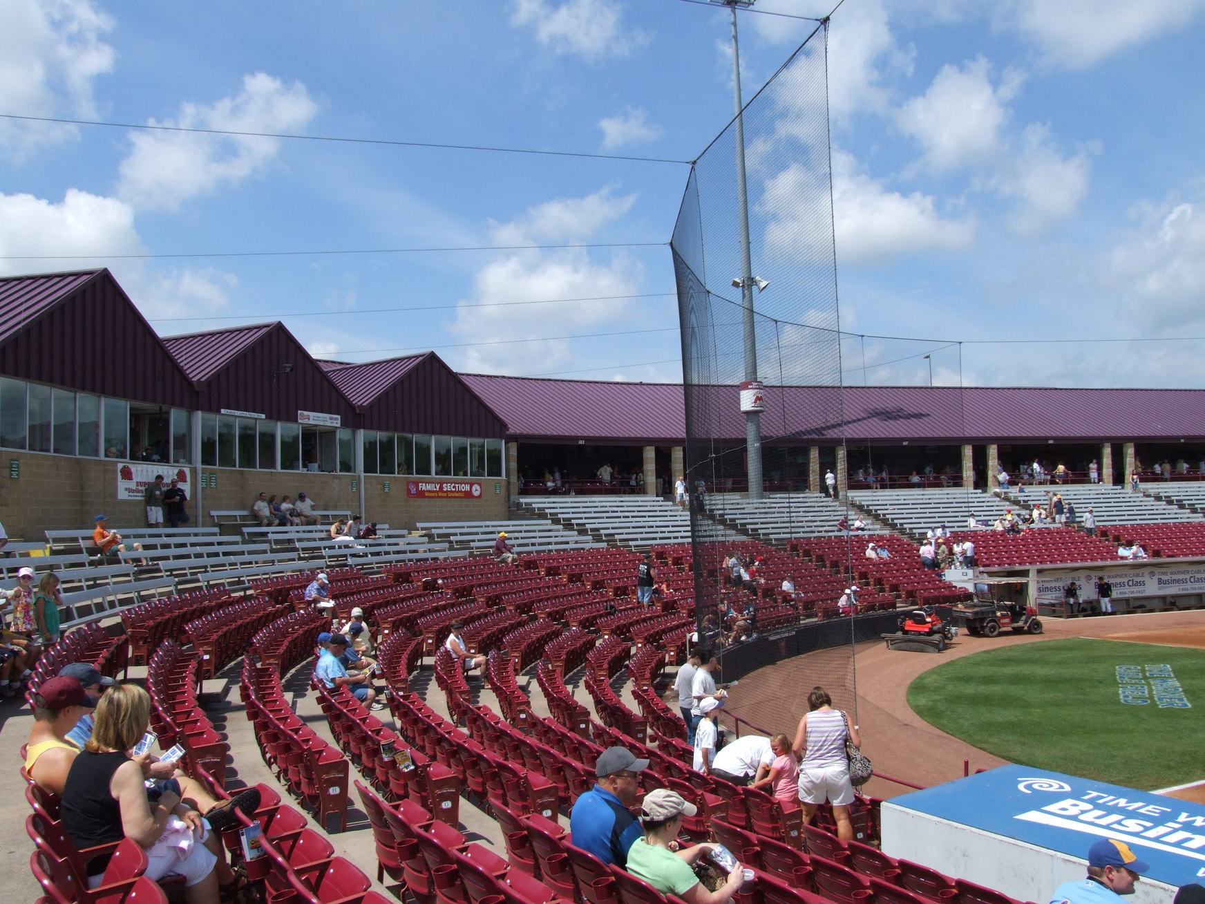 Clinton Lumber Kings vs. Wisconsin Timber Rattlers, Fox Cities Stadium, Appleton, Wisconsin