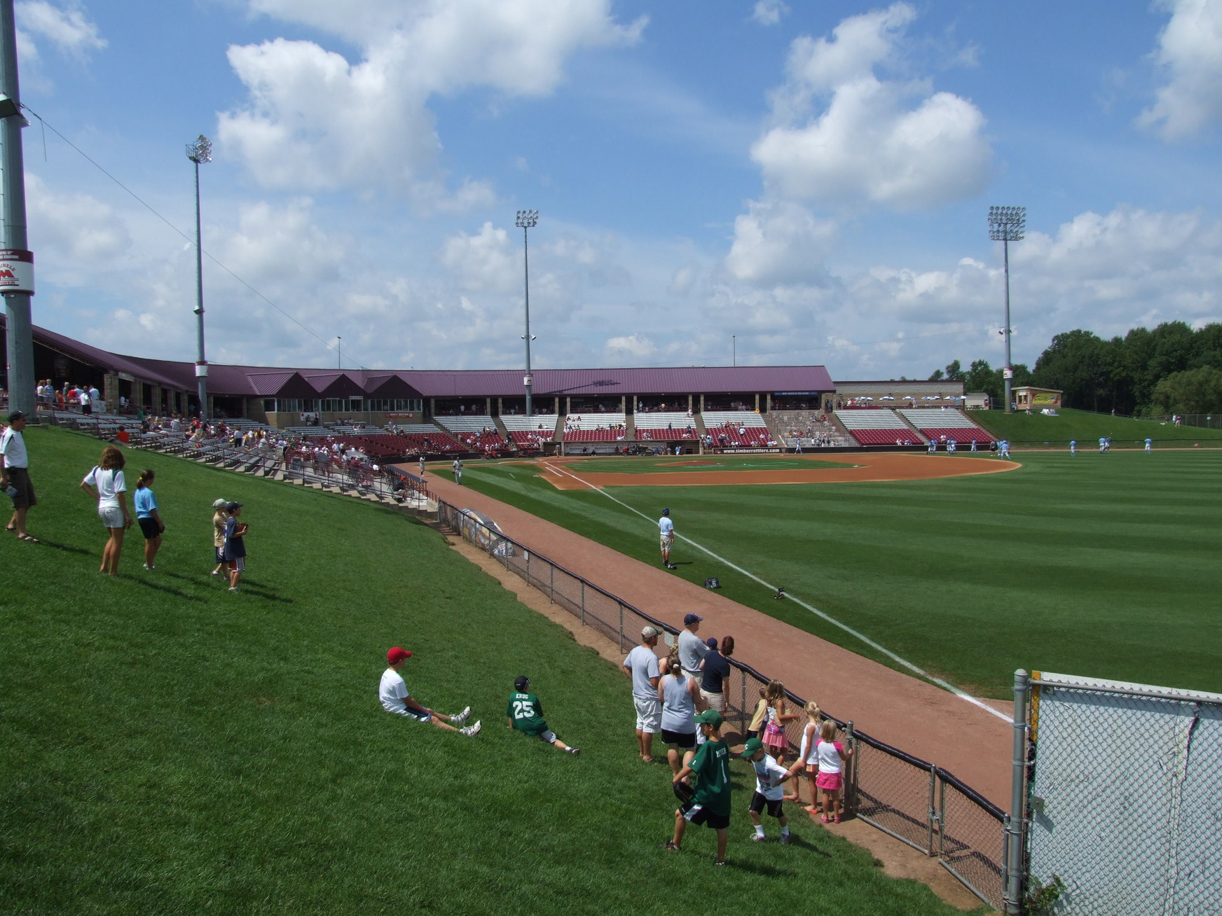 Clinton Lumber Kings vs. Wisconsin Timber Rattlers, Fox Cities Stadium, Appleton, Wisconsin