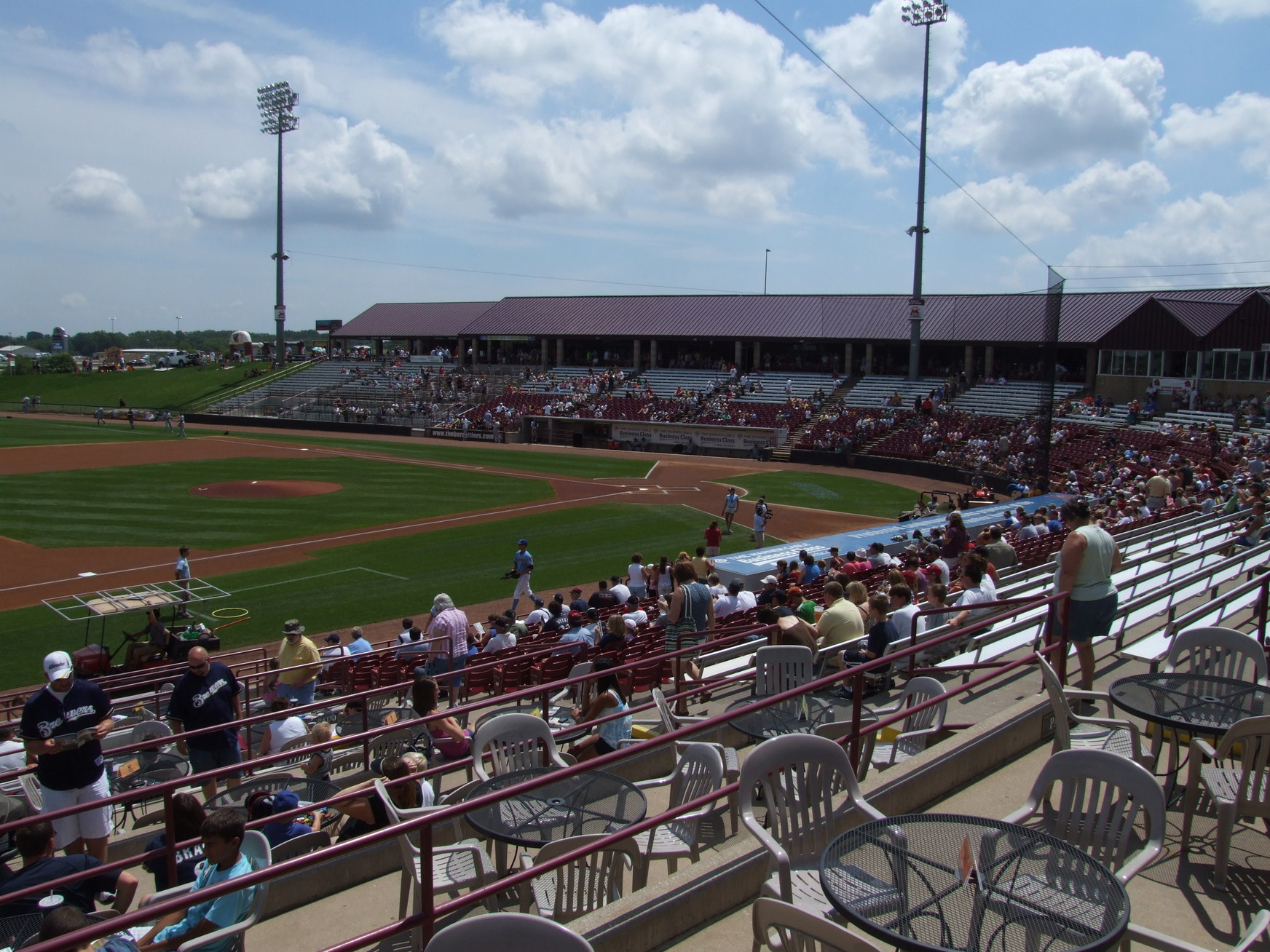 Clinton Lumber Kings vs. Wisconsin Timber Rattlers, Fox Cities Stadium, Appleton, Wisconsin