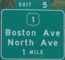 CT 8 Exit 5, Bridgeport, CT