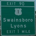 I-16 Exit 90, GA
