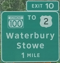 I-89 Exit 10, VT