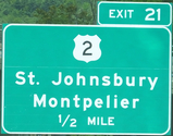 I-91 Exit 21, VT