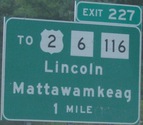 I-95 Exit 227, ME