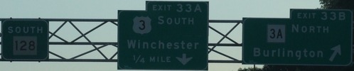 I-95 Exit 33, MA