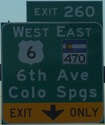 I-70 Exit 260, CO
