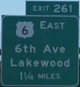 I-70 Exit 261, CO