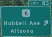 US 65 Exit 83, IA